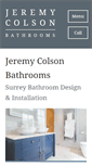 Mobile Screenshot of jeremycolson.co.uk